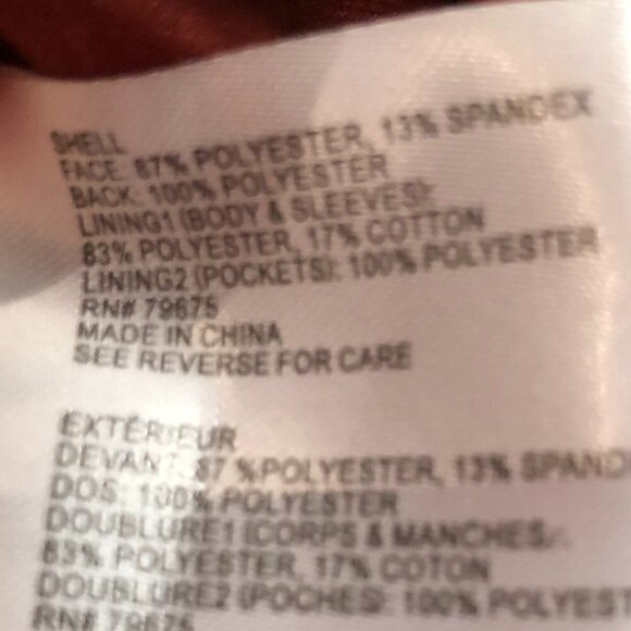 MICHAEL KORS Women's Plus Size Hooded Belted Trench Coat Harvest Orange Size 2X - Picture 9 of 13